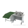 Buen uso, dobladillo, costura inferior lateral, máquina de coser, transportador pequeño